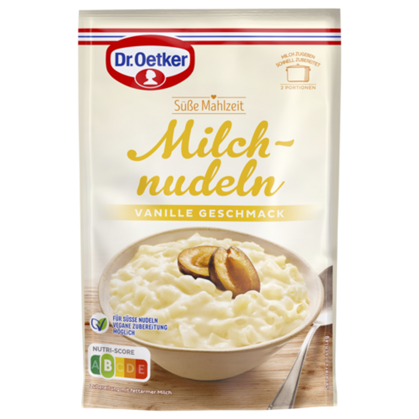Dr.Oetker Milchnudeln Vanille für 500ml 116g