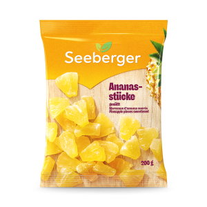 Seeberger Ananasstücke gesüsst 200g