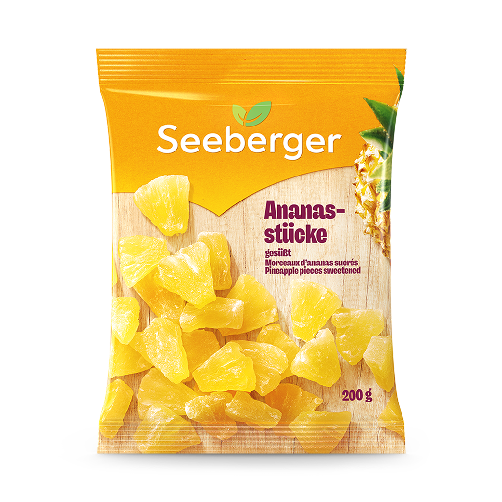 Seeberger Ananasstücke gesüsst 200g