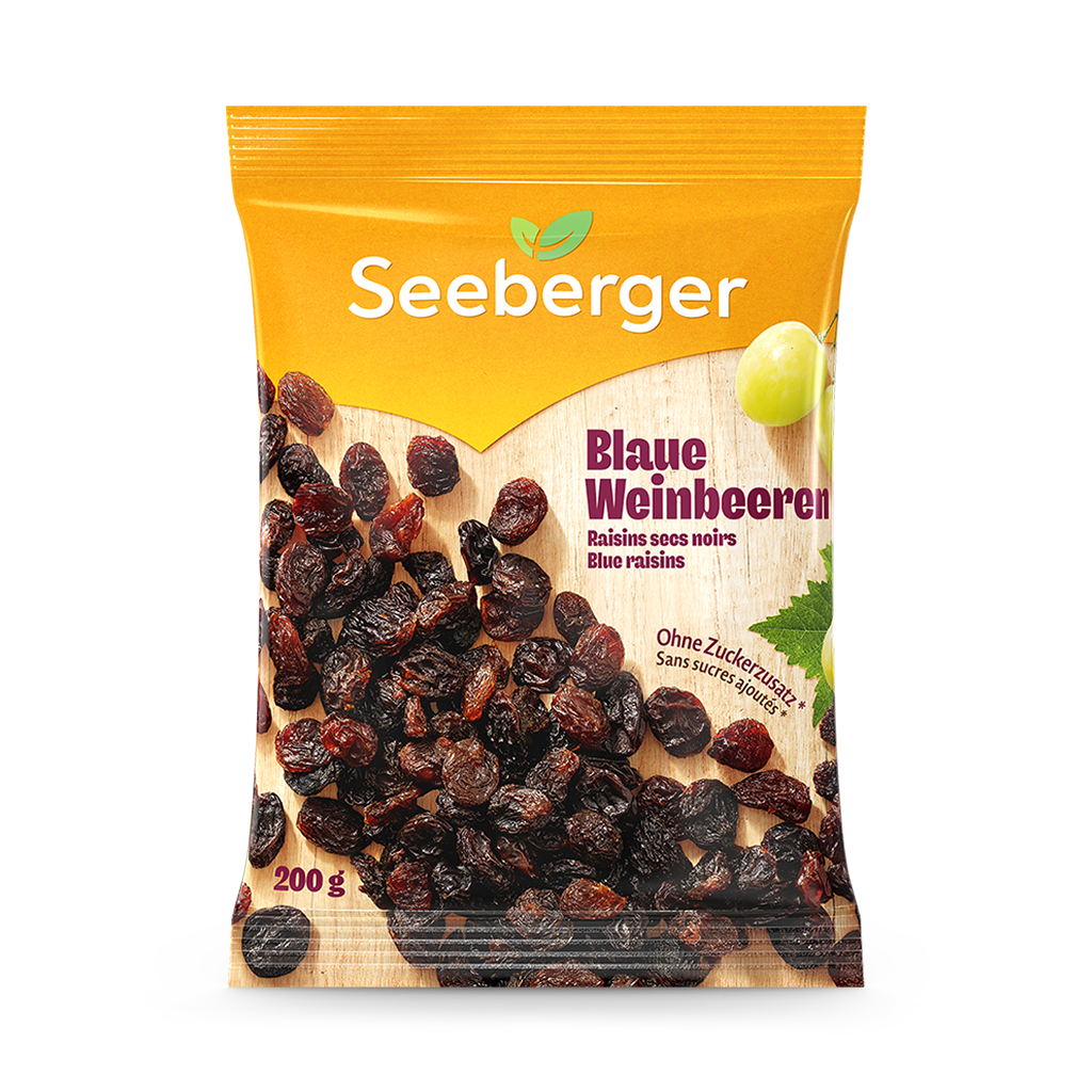 Seeberger Blaue Weinbeeren 200g