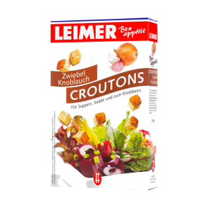 Leimer Croutons Zwiebel Knoblauch 100g