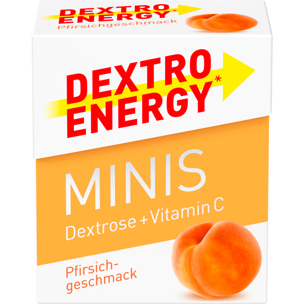 Dextro Энергетик мини персик 50g
