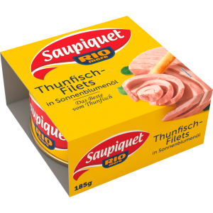 Saupiquet Thunfisch Filet in Sonnenblumenöl 185g