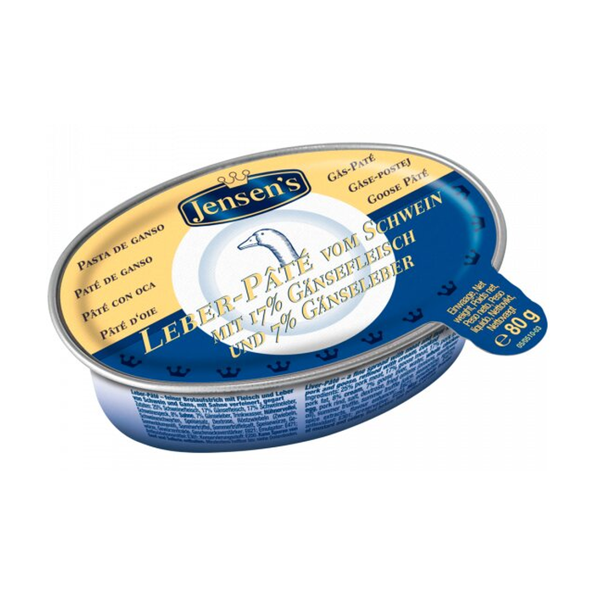 Jensens Gänsepate 80g