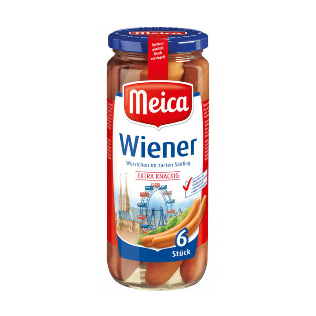 Meica Wiener-Würstchen 6ST extra knackig 540g