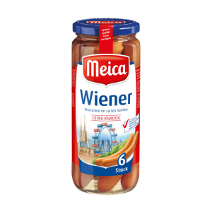 Meica Wiener-Würstchen 6ST extra knackig 540g