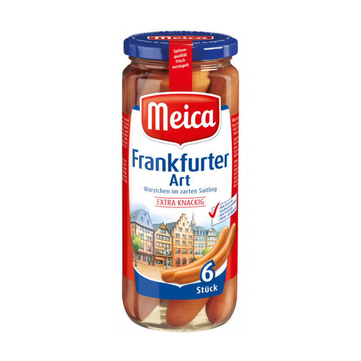 Meica Frankfurter-Würstchen 6ST extra knackig 540g