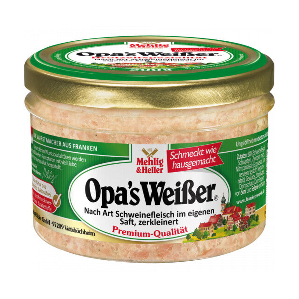 Mehlig&Heller Opas Weißer 200g