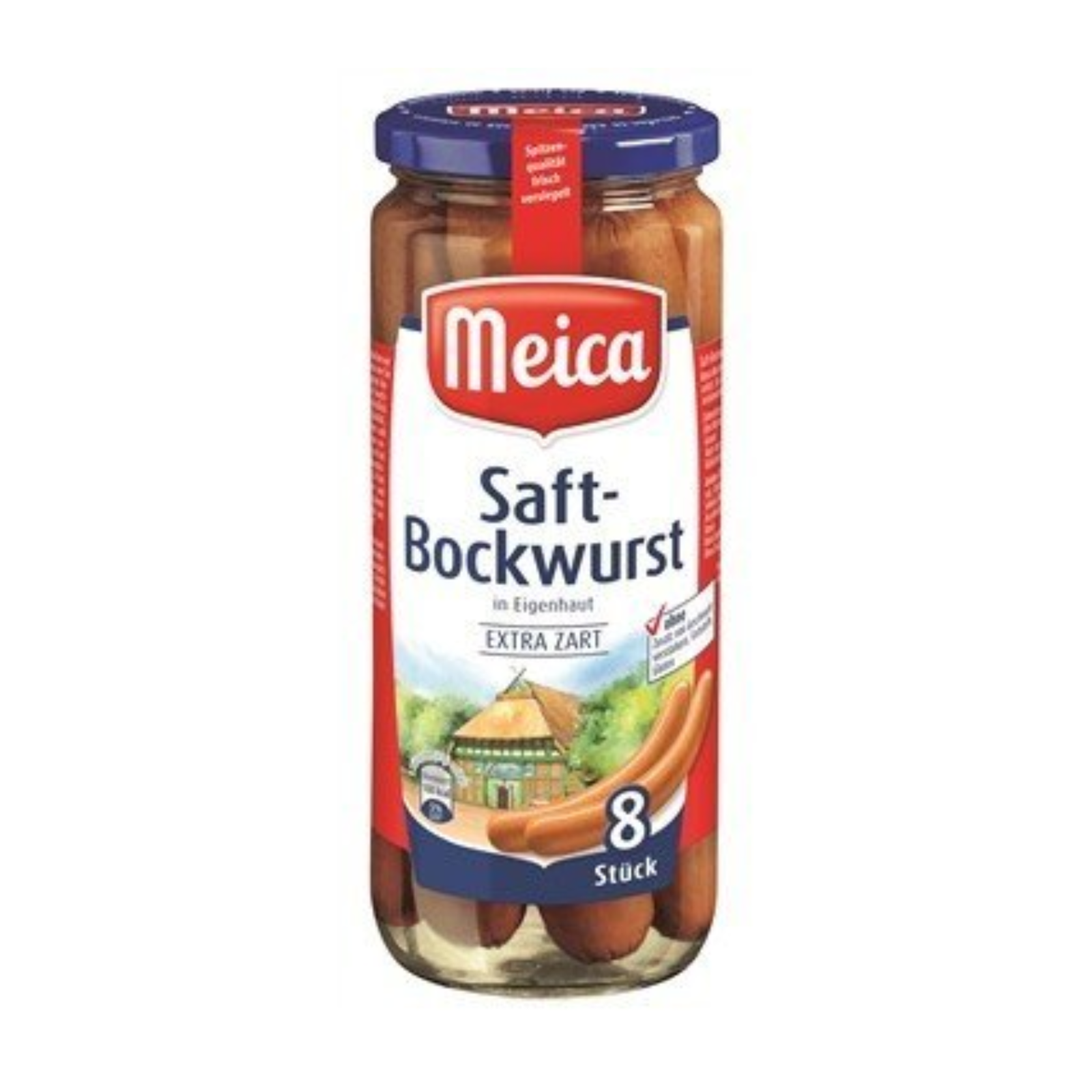 Meica Saft-Bockwurst 8ST extra zart 540g