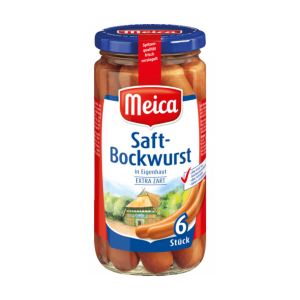 Meica Saft-Bockwurst 6ST extra zart 380g