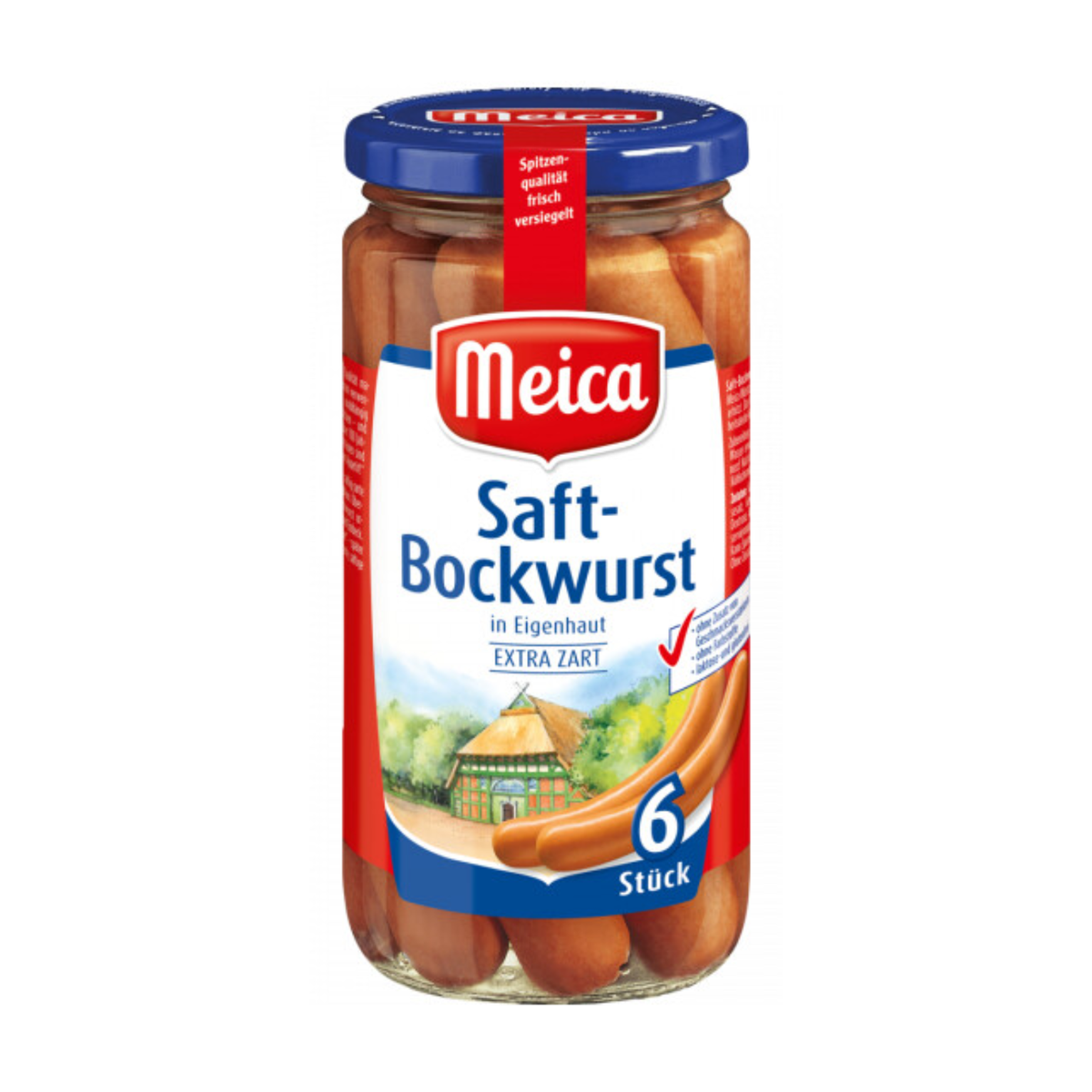 Meica Saft-Bockwurst 6ST extra zart 380g