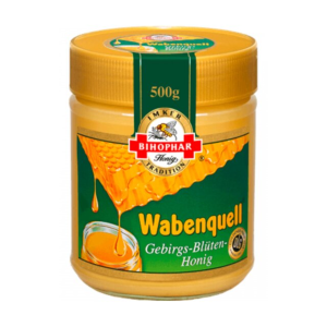 Bihophar Wabenquell Gebirgs-Blüten-Honig 500g