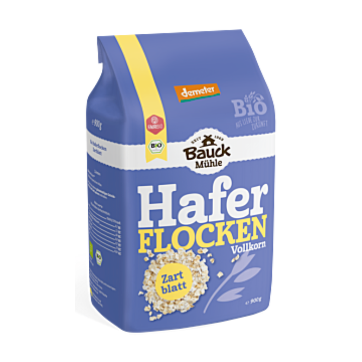 Demeter Bauck Mühle Haferflocken Zartblatt 425g