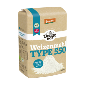 Demeter Bauckhof Weizenmehl Type 550 1kg