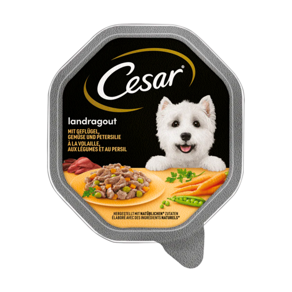 Cesar Landragout Geflügel und Gemüse 150g