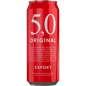 5.0 Original Exp. 24x0,5l DPG