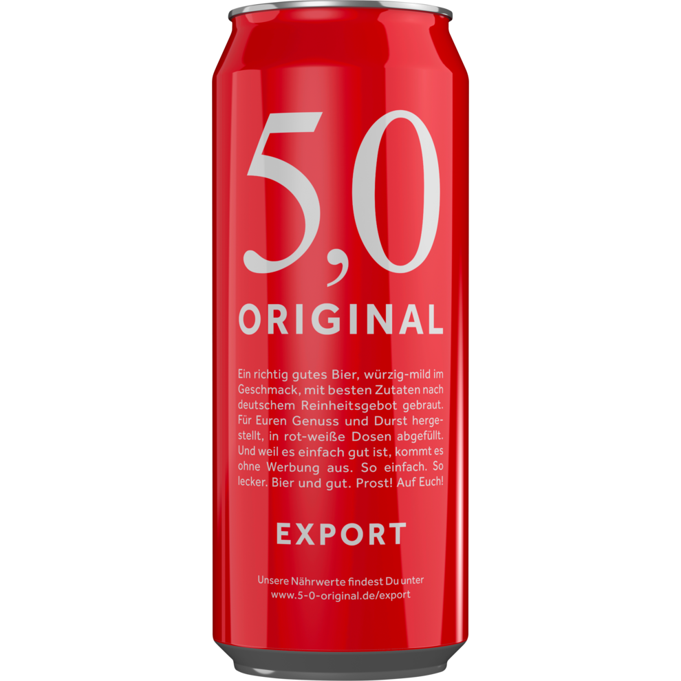 5.0 Original Exp. 24x0,5l DPG