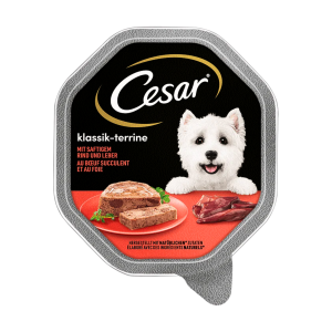 Cesar Klassik-Terrine mit Rind und Leber 150g