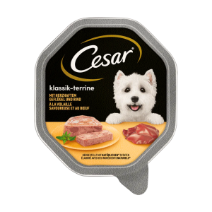 Cesar Klassik-Terrine mit Geflügel und Rind 150g