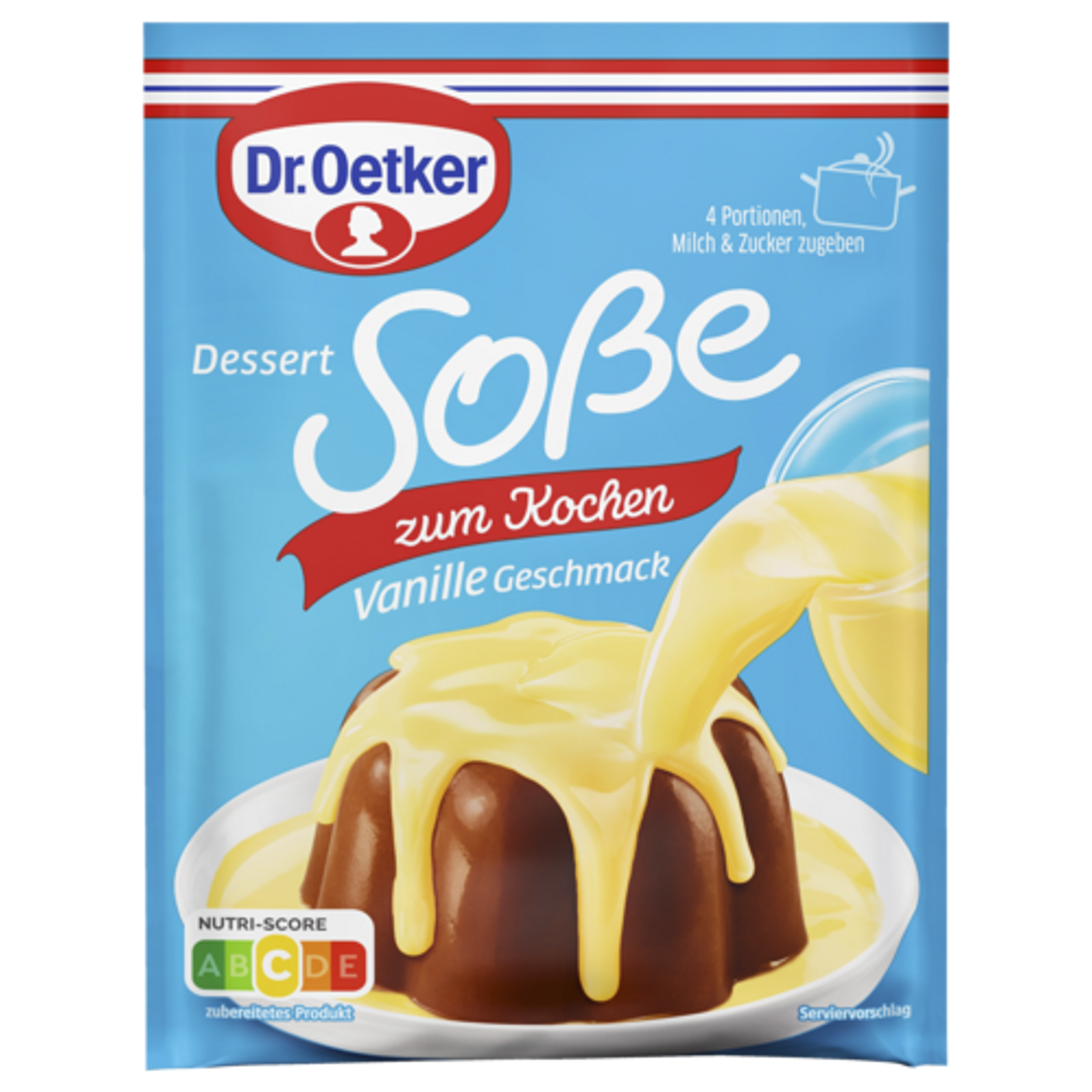 Dr.Oetker Soße zum Kochen Vanille-Geschmack für 3x500ml 3ST 51g