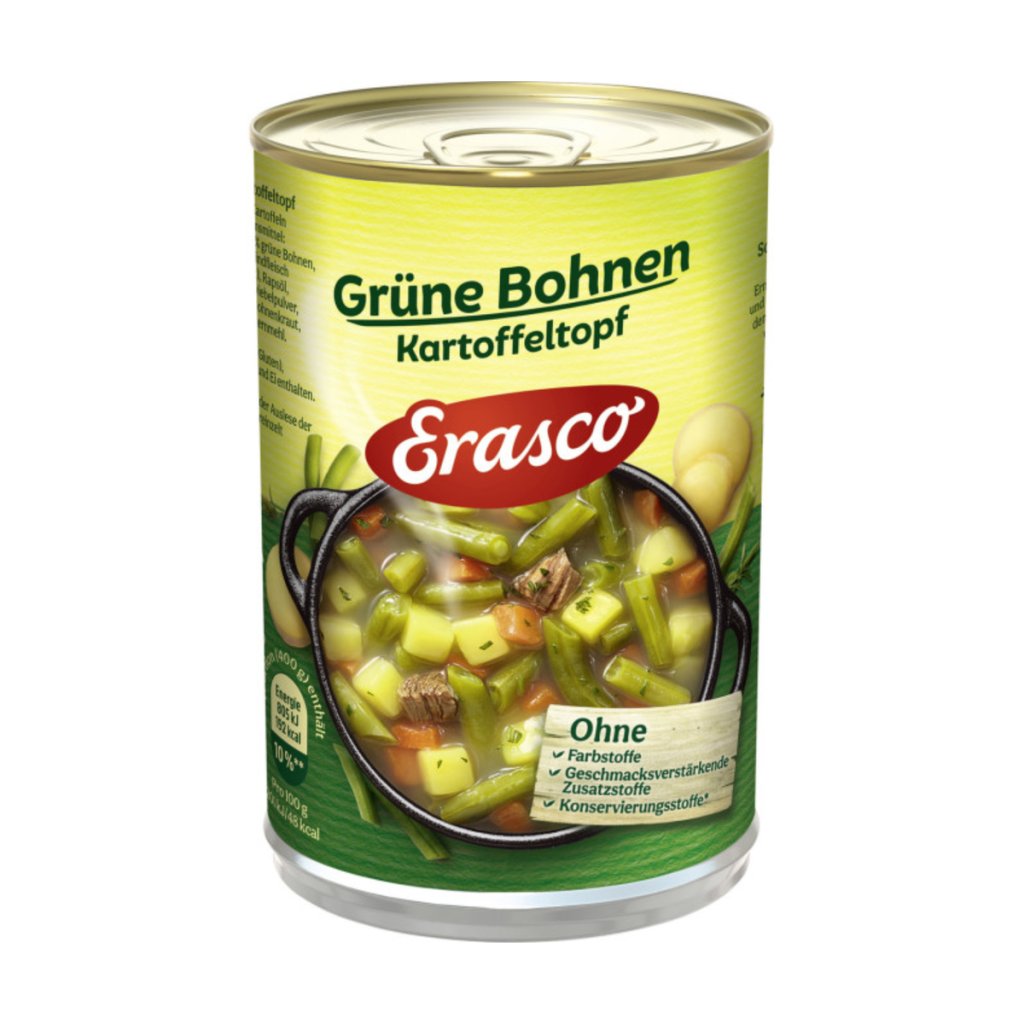 Erasco Grüne Bohnen- Kartoffeltopf 400g