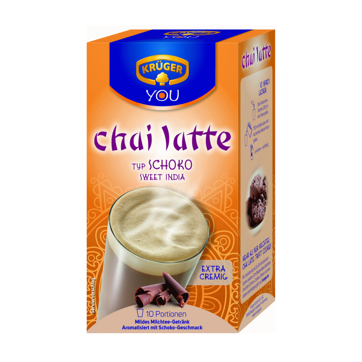 Krüger Chai Latte Schoko 10x25g