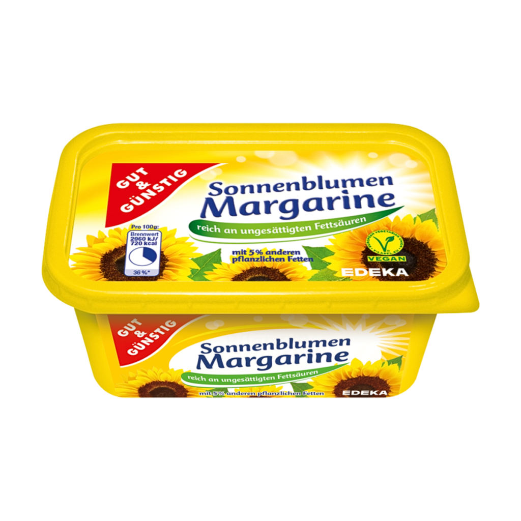 GUT&GÜNSTIG Sonnenblumenmargarine 500g