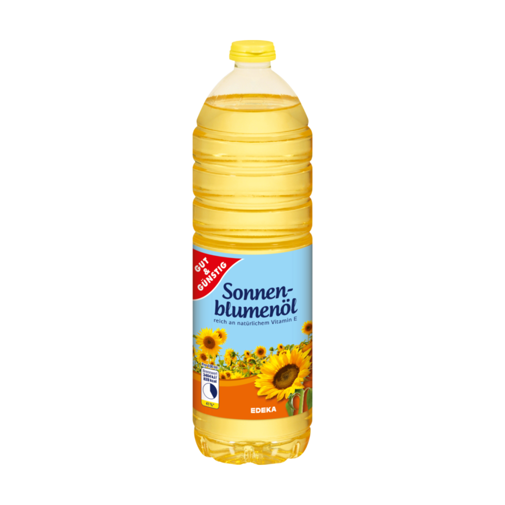 GUT&GÜNSTIG Sonnenblumenöl 1l