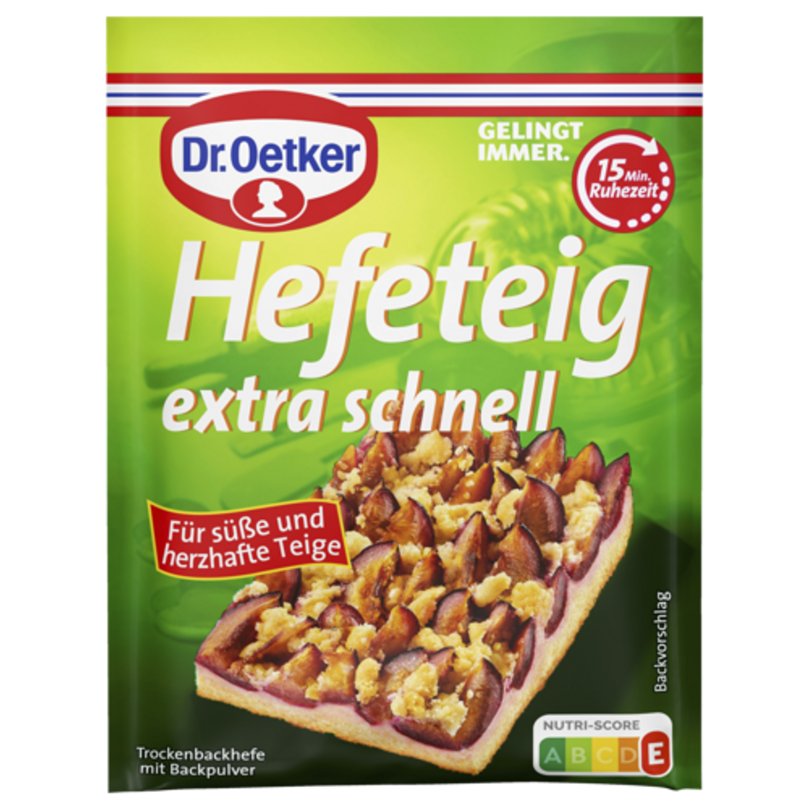 Dr.Oetker Garant Hefeteig für 375g 32g