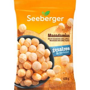 Seeberger Macadamia geröstet leicht gesalzen 125g