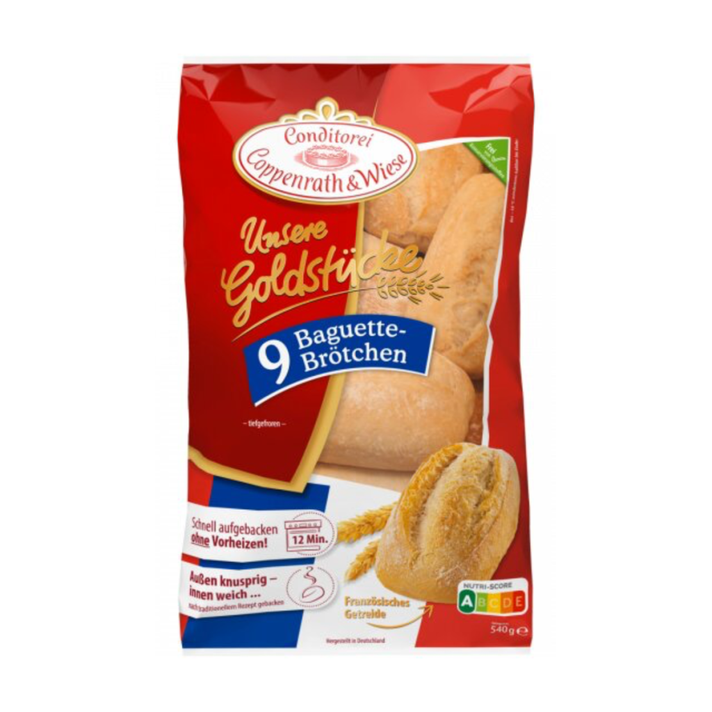 Coppenrath&Wiese Baguettebrötchen 9ST 540g