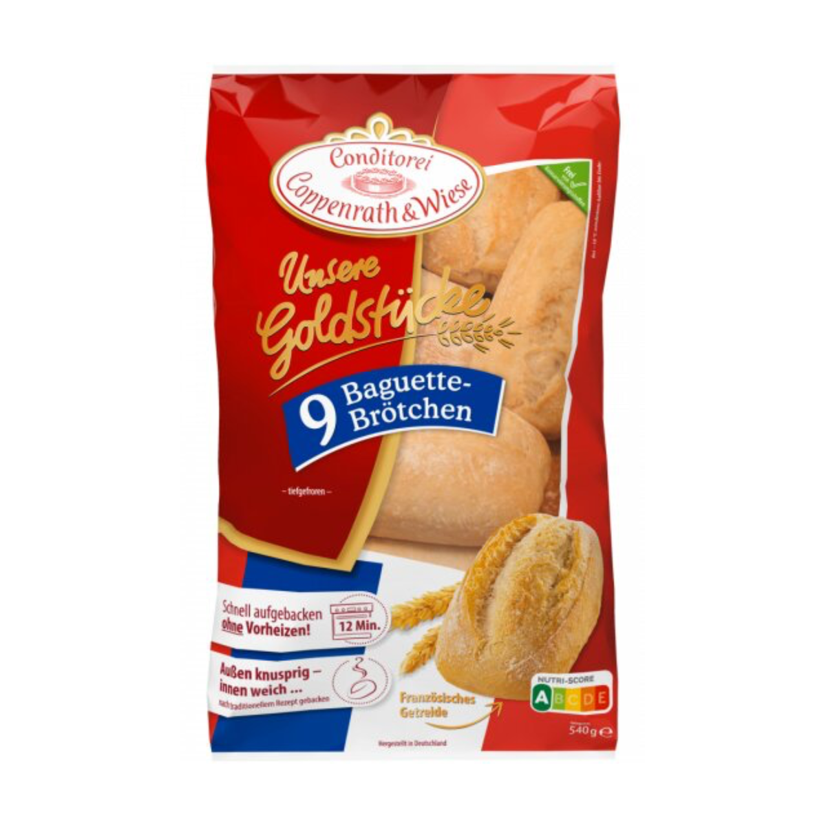 Coppenrath&Wiese Baguettebrötchen 9ST 540g