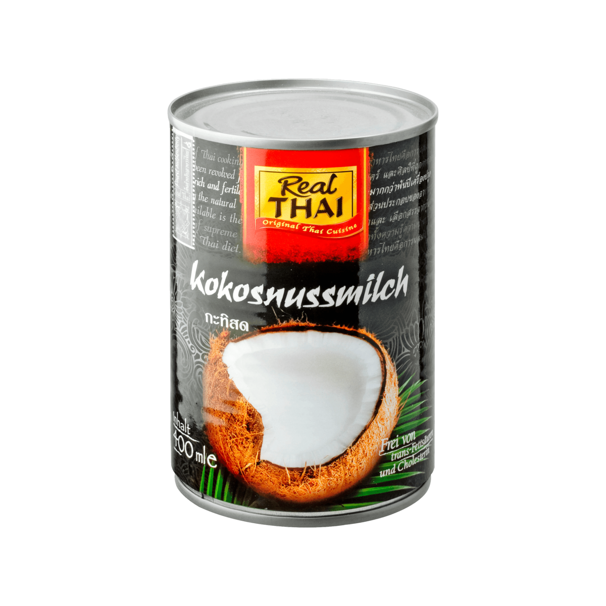 Real Тайский кокосовое молоко 17-19% 400ml