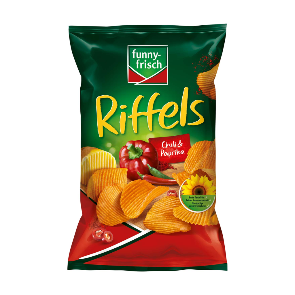 funny-frisch Riffels Chili & Paprika 150g