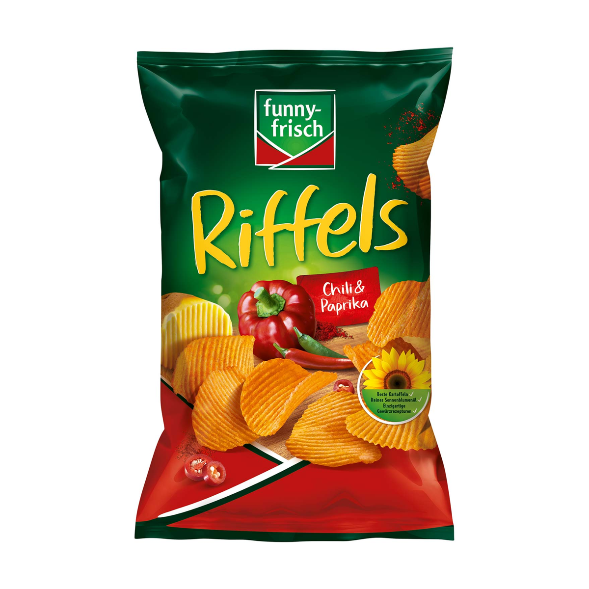 funny-frisch Riffels Chili & Paprika 150g