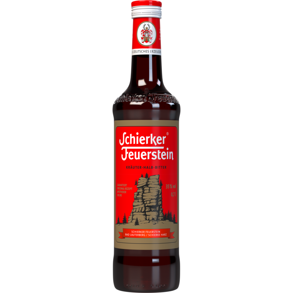 Schierker Feuerstein Kräuter-Halb-Bitter 35% 0,7l