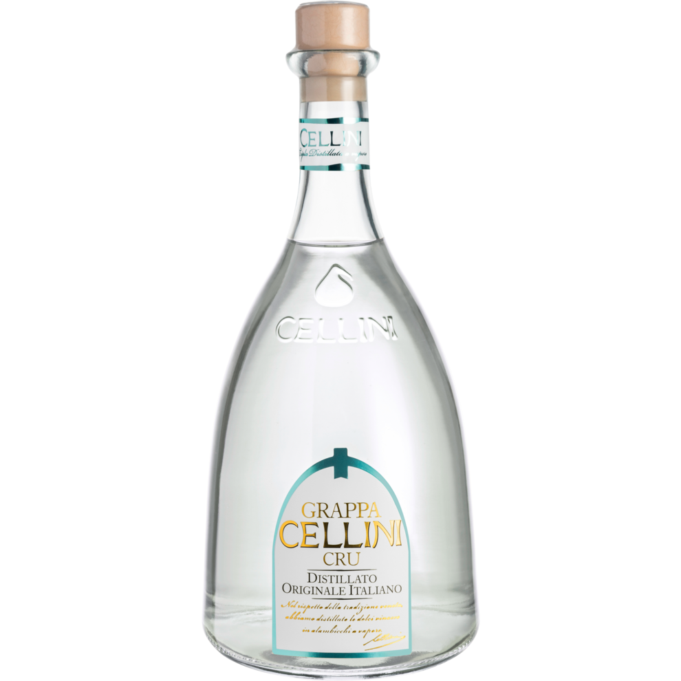 Cellini Grappa Cru 38% 0,7l
