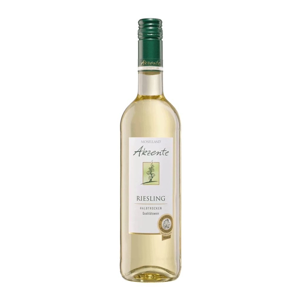 Moselland Akzente Riesling QbA halbtrocken 0,75l