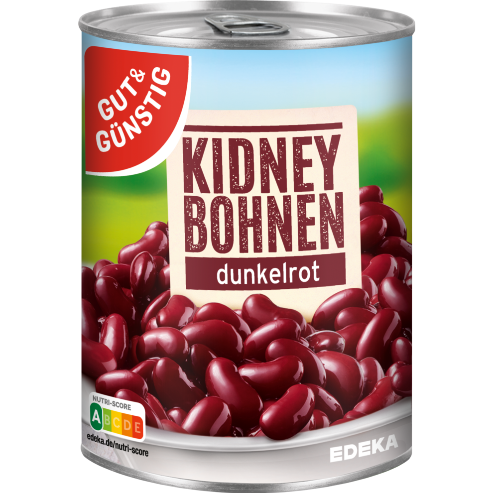 GUT&GÜNSTIG Rote Kidney Bohnen 400g