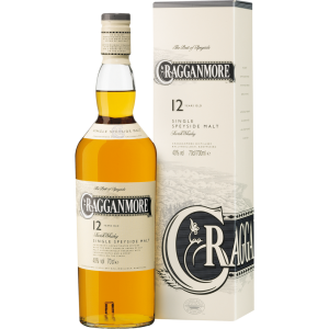 CRAGGANMORE Speyside Single Malt 12 Years Old 40% in Geschenkpackung 0,7l