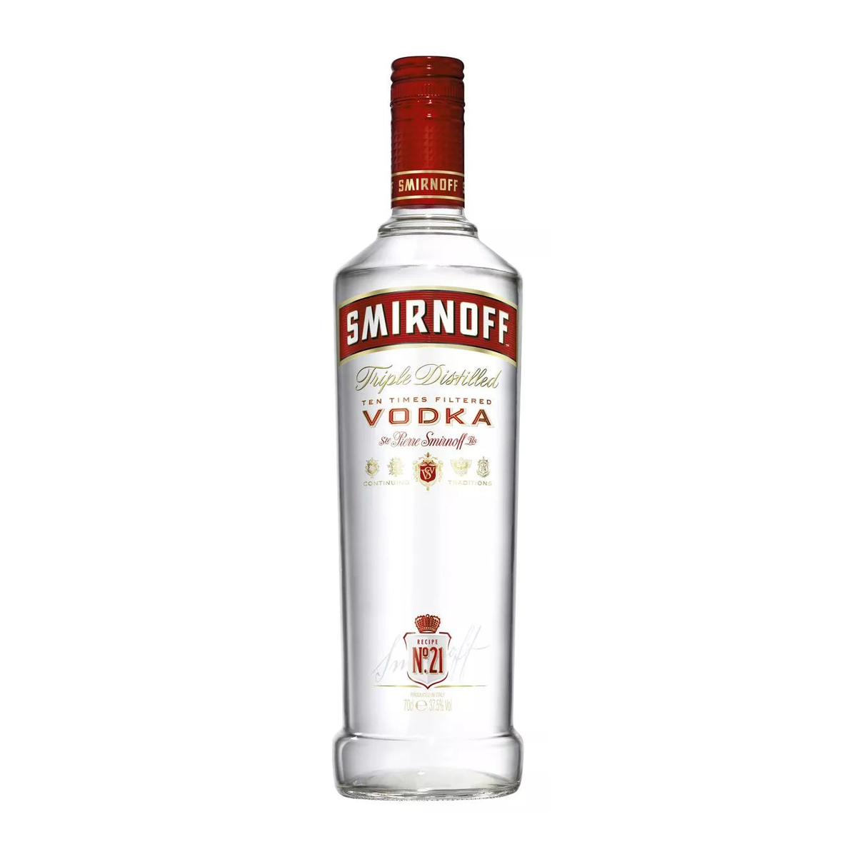 Smirnoff No.21 Red Label Premium Vodka 37,5% 0,7l