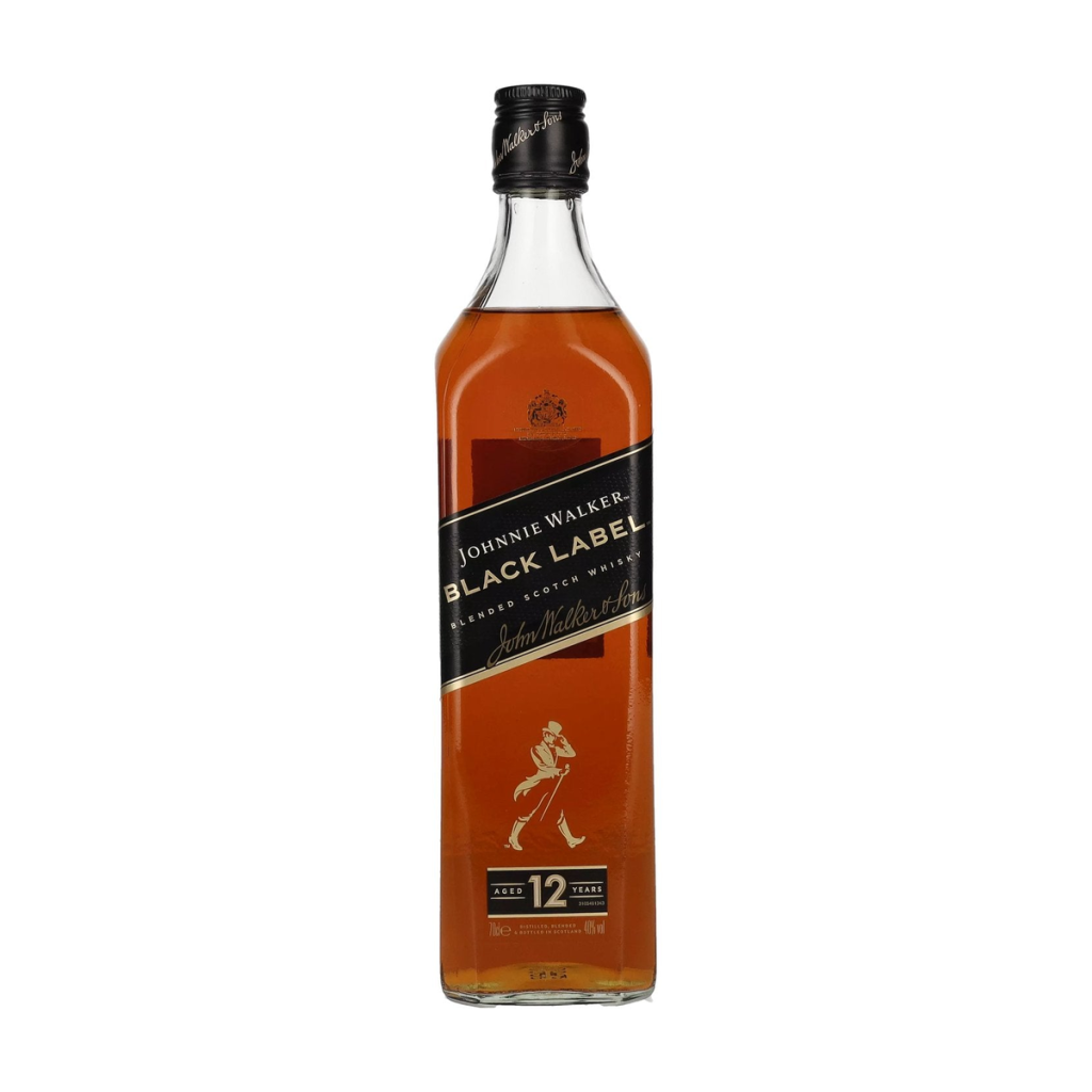 Johnnie Walker Black Label Blended Scotch Whisky 12 Years Old 40% 0,7l