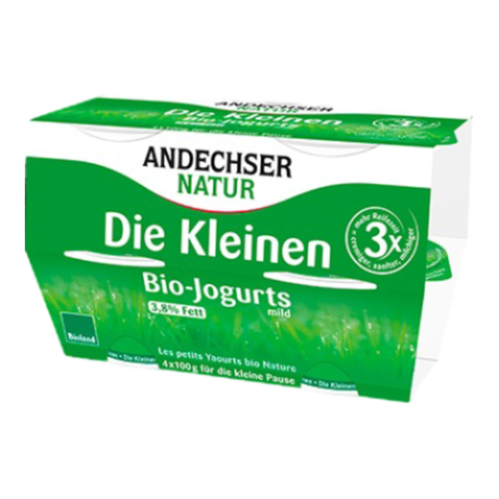 Bio Bayern Andechser Natur Joghurt mild 3,8%4x100g
