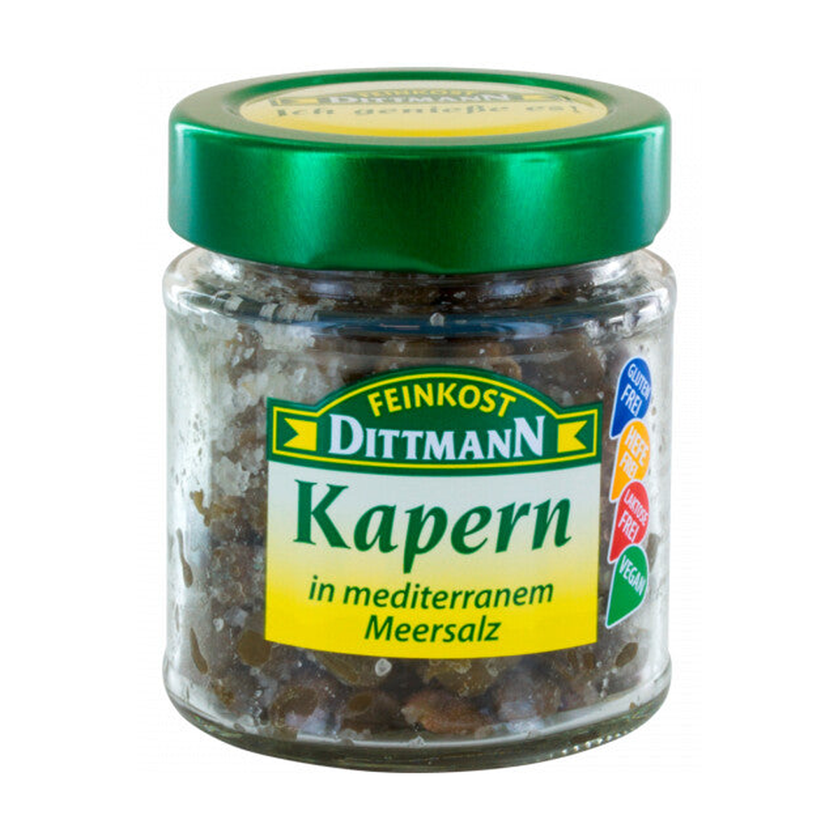 Feinkost Dittmann Kapern in Meersalz 90g