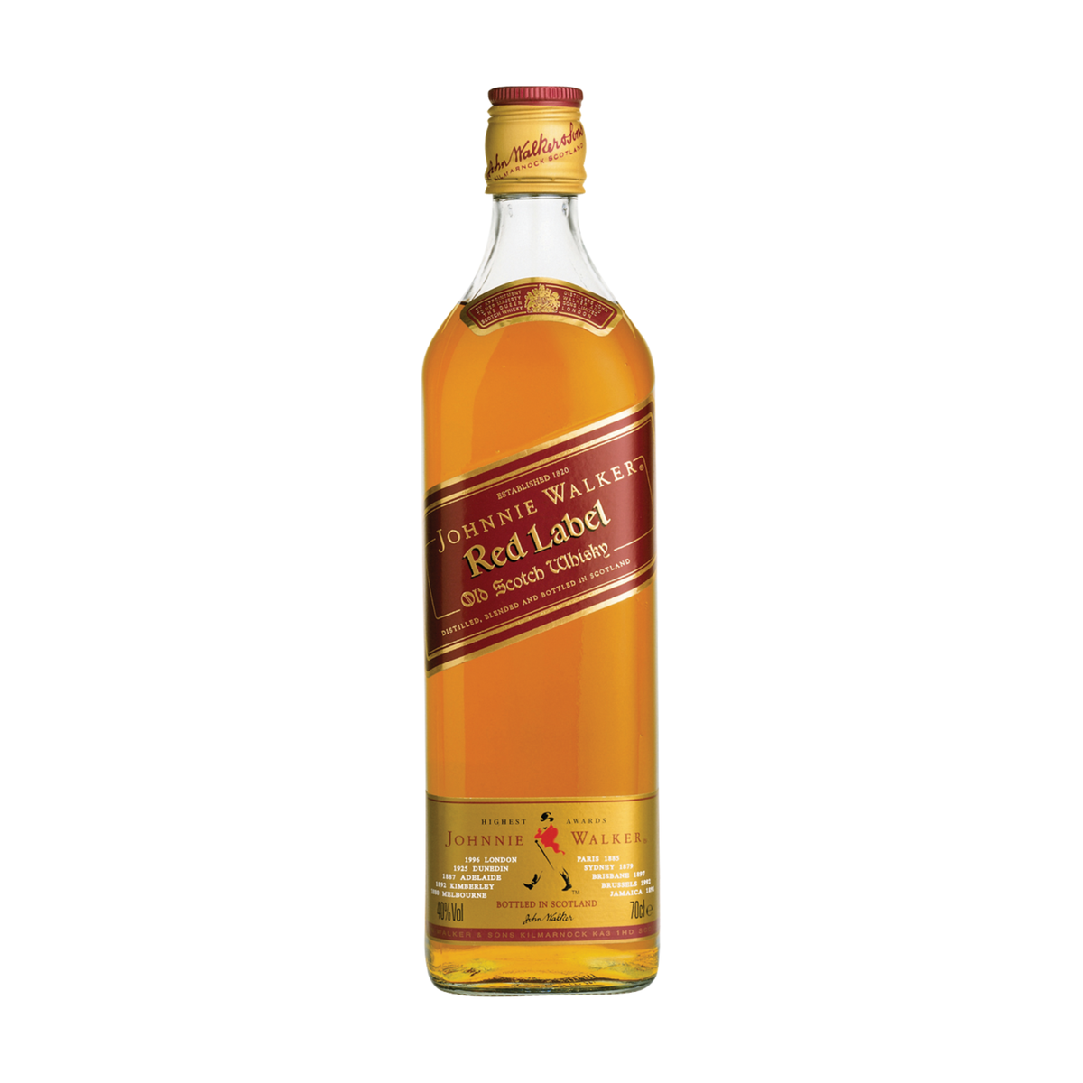 Johnnie Walker Red Label Old Scotch Whisky 40% 0,7l