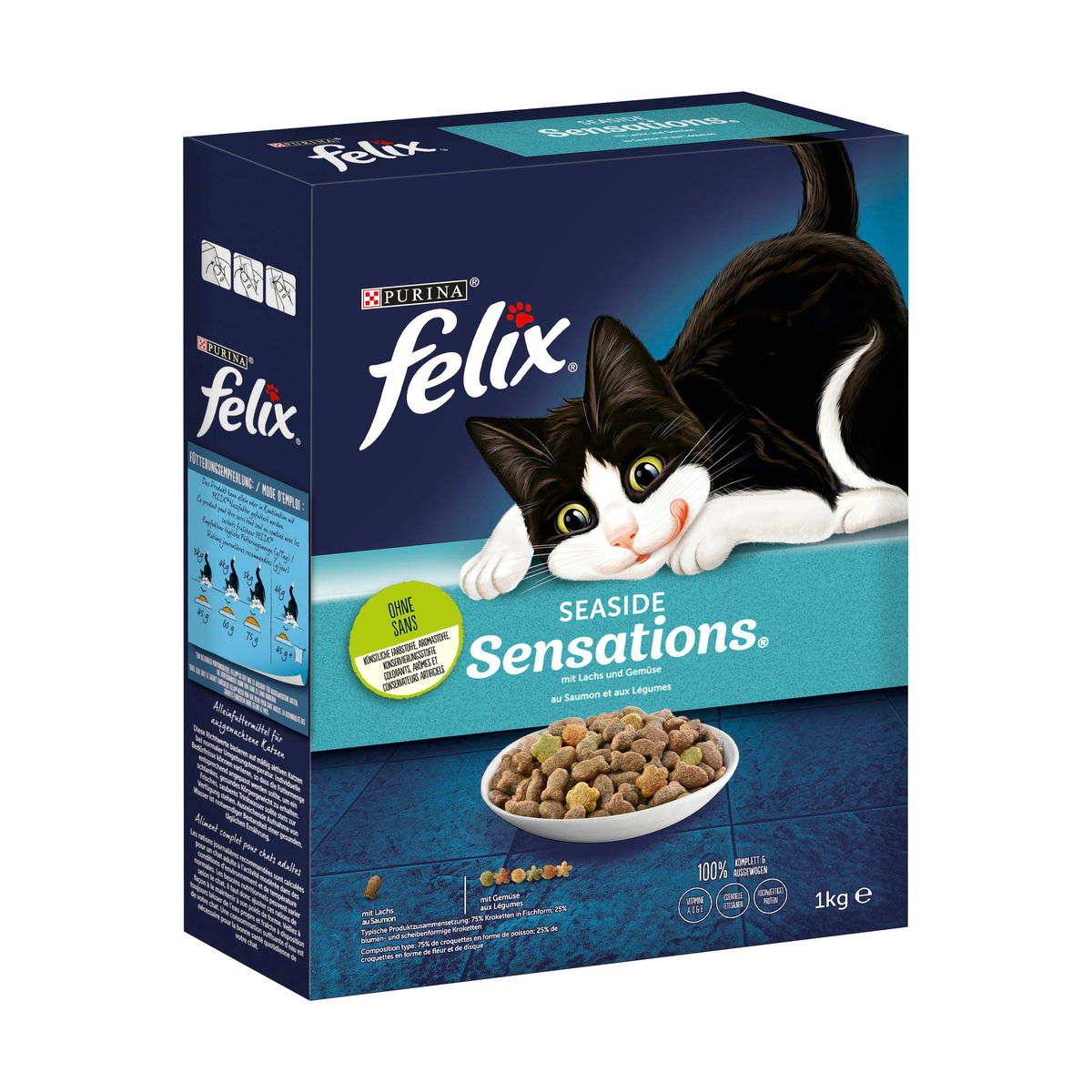 Felix Seaside Sensations mit Lachs und mit Gemüse 1kg