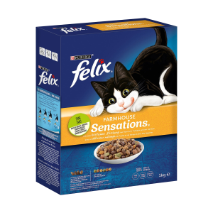 Felix Farmhouse Sensations Huhn Katzentrockennahrung 1kg