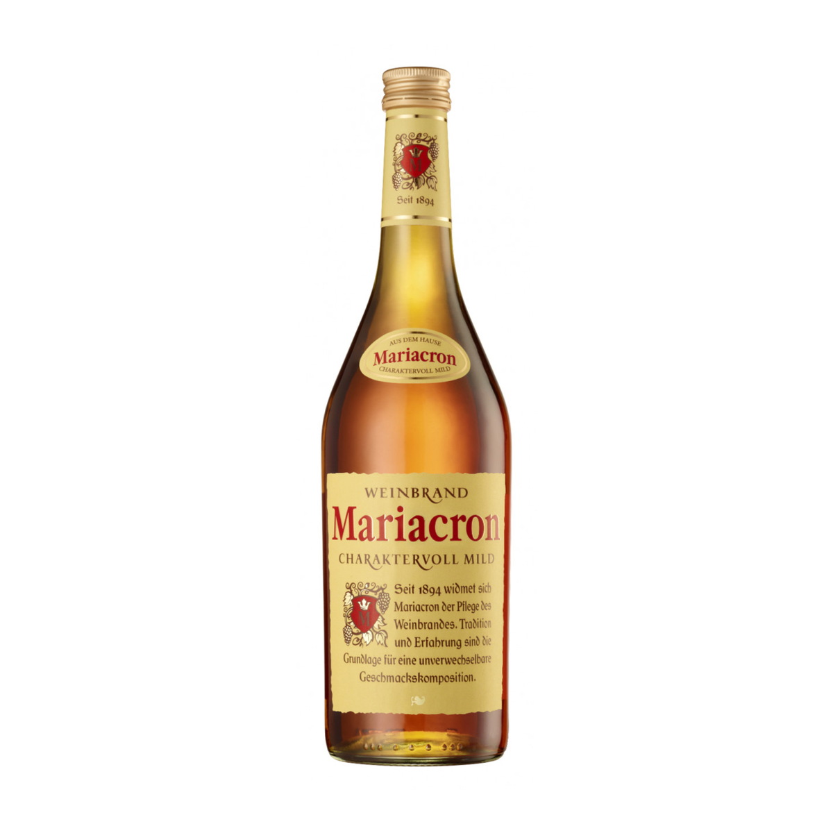 Mariacron Weinbrand 36% 0,7l