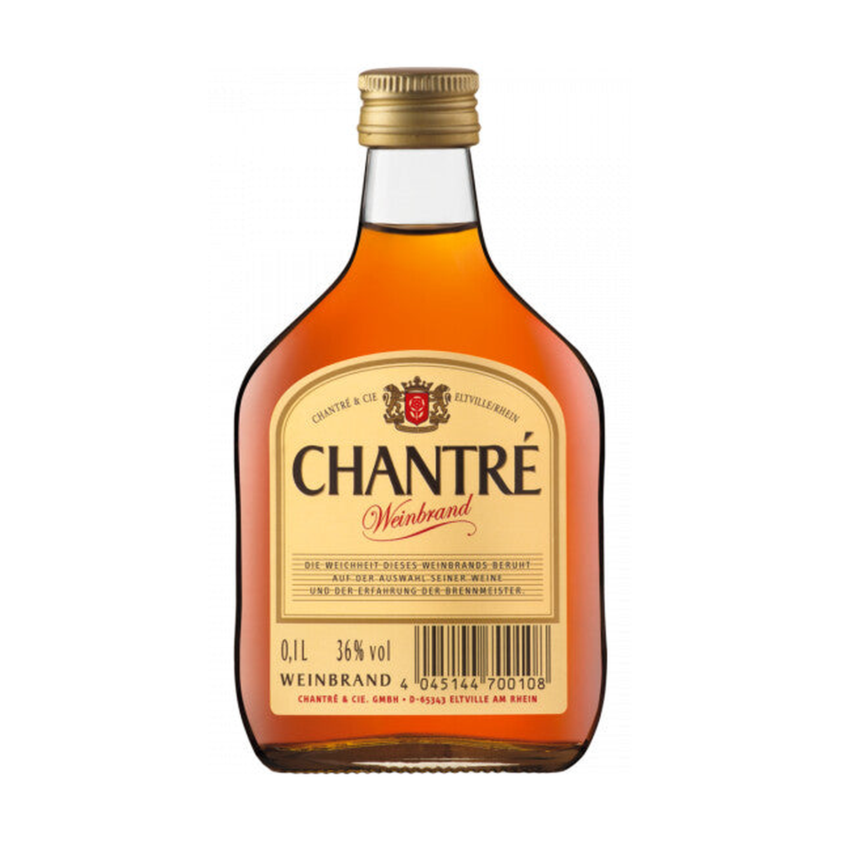 Chantre Weinbrand 36% 0,1l