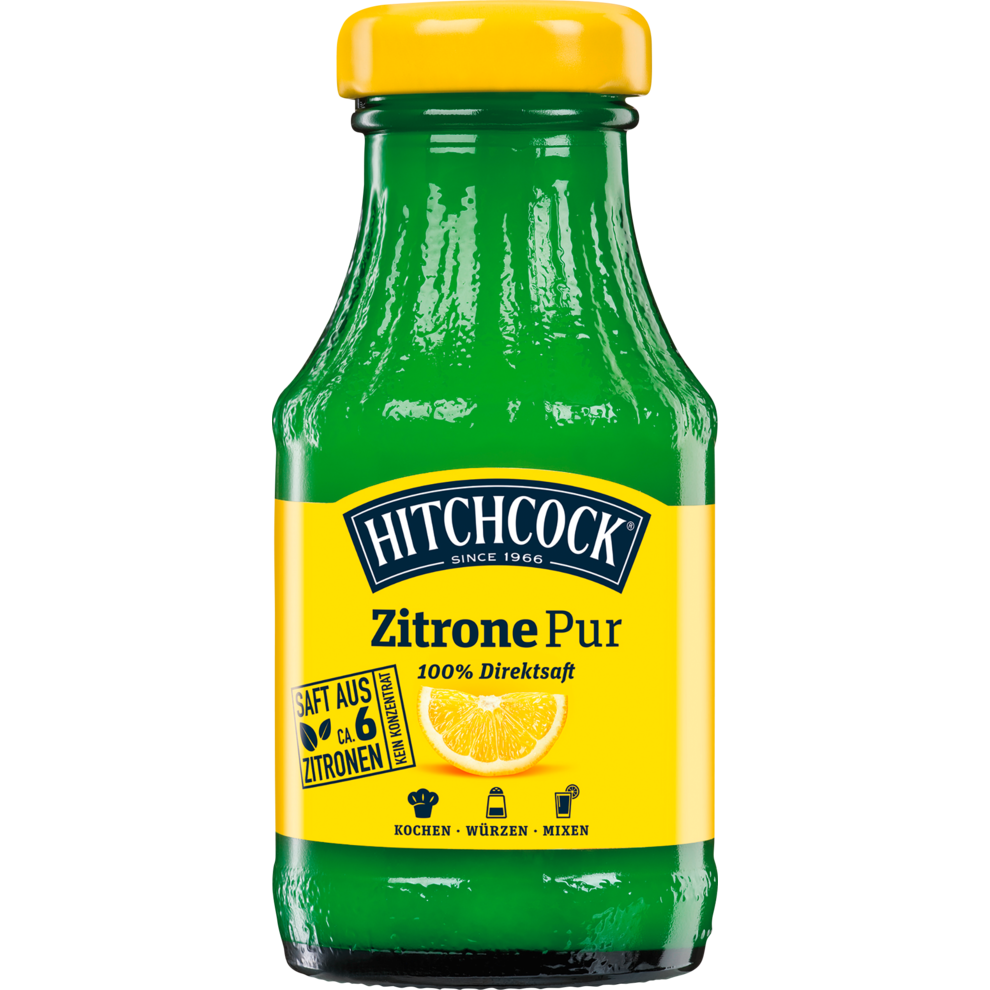 Hitchcock Zitronensaft 0,2l EW